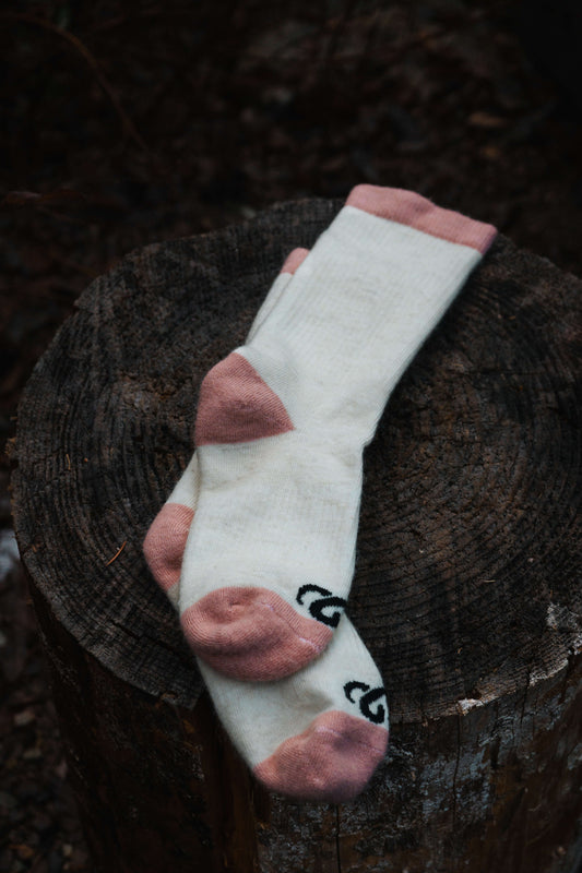 Two-Tone Casual Crew Sock (+5 colors)