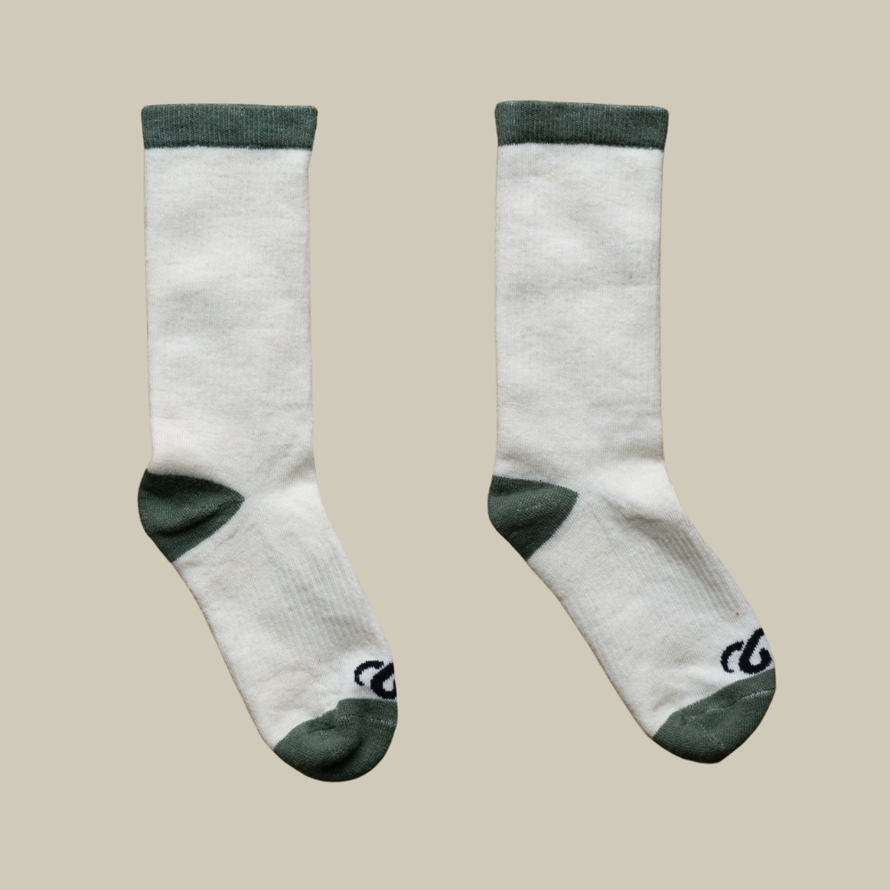 Two-Tone Everyday Crew Sock (+5 colors)