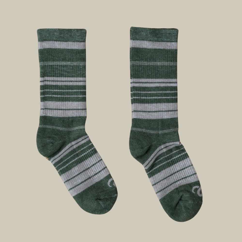 Striped Everyday Crew Sock (+6 colors)