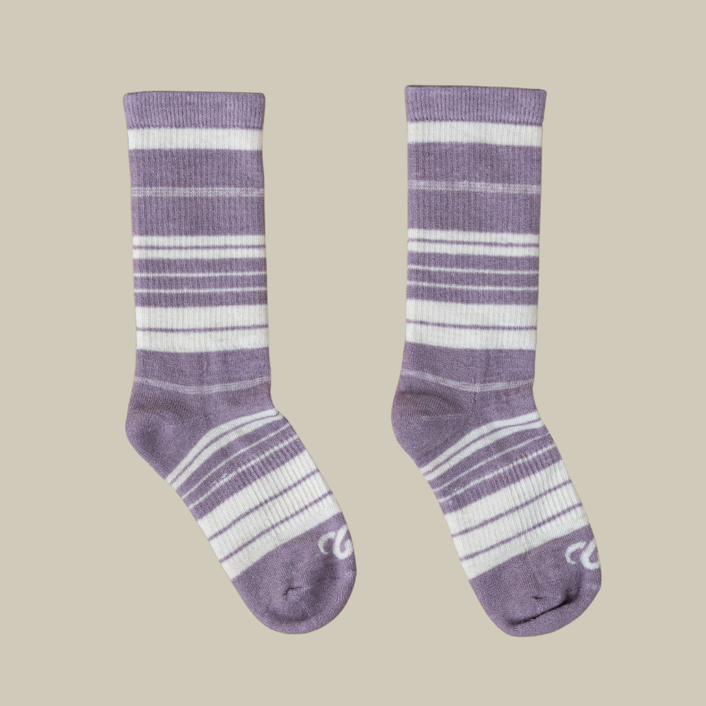 Striped Everyday Crew Sock (+6 colors)